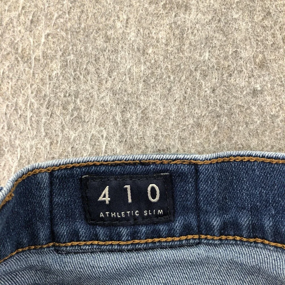 Lucky Brand Jeans Mens 38x32 Blue Medium Wash 410 Athletic Slim Denim Pants